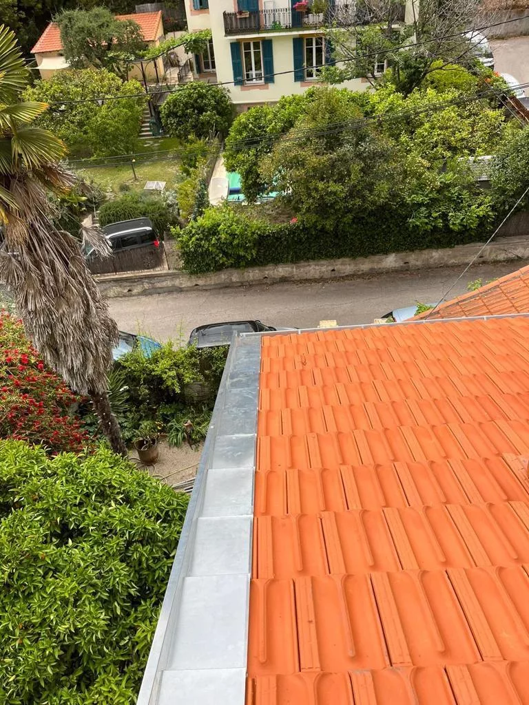 Toiture d’une maison à Thônex