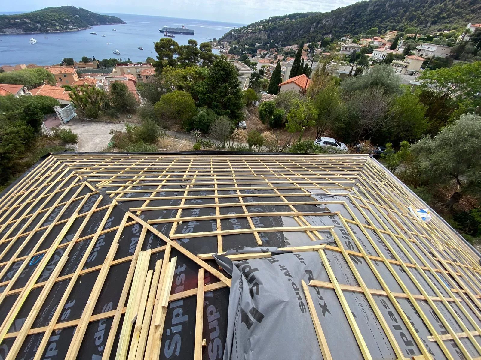 Toiture d’une maison à Collonge-Bellerive